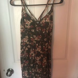 Green floral dress from American Eagle